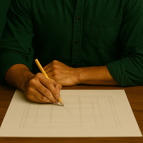 Hold your own pencil. Life’s most meaningful plans come from within.