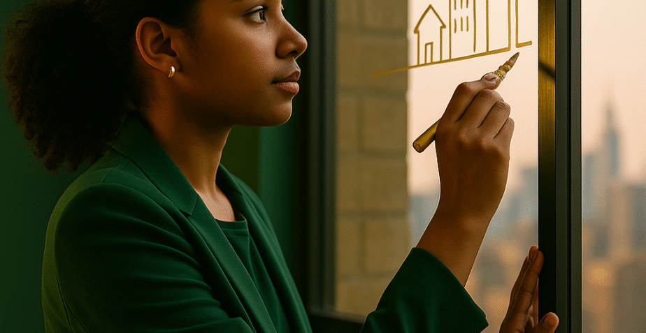 If your window on the world feels small, design a new perspective for yourself.