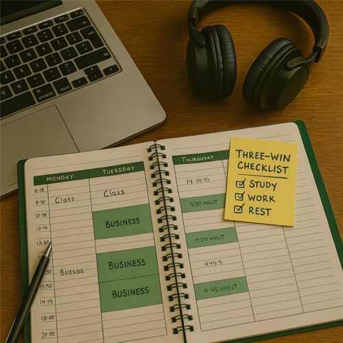 Balancing School and Side Hustles